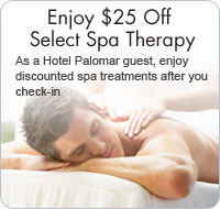 Enjoy $25 Off Select Spa Therapy